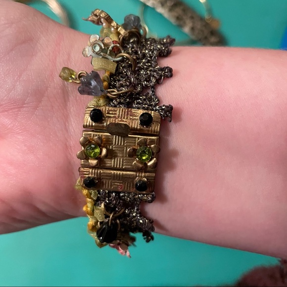 Knit and Beaded Bracelet - Picture 4 of 4